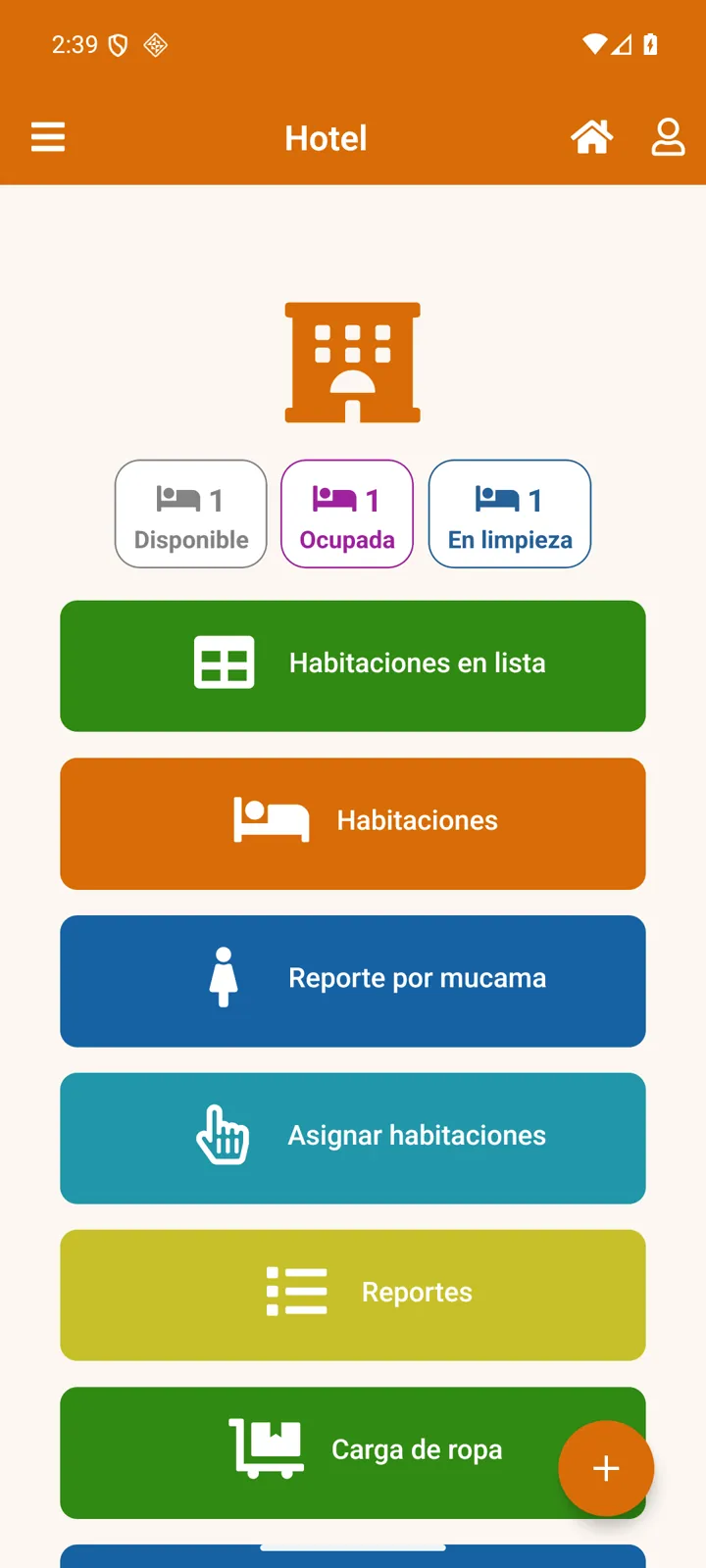 VT Hotel - aplicación móvil